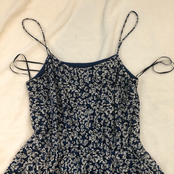 J. Crew Blue Floral Sun Dress - Picture 5 of 6